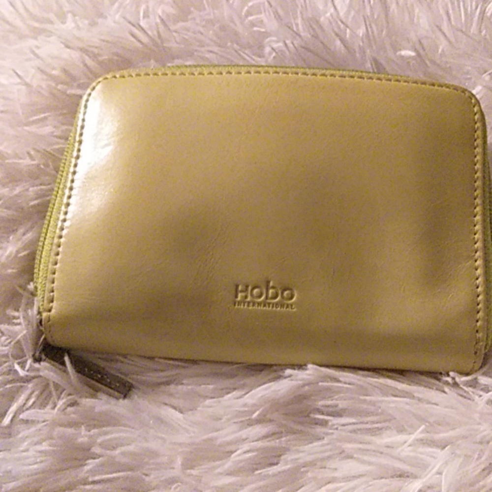 Light green wallet